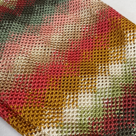 Free People Sierra Woven Diamond Print Over-the-Knee Socks, Colorful - Picture 10 of 12